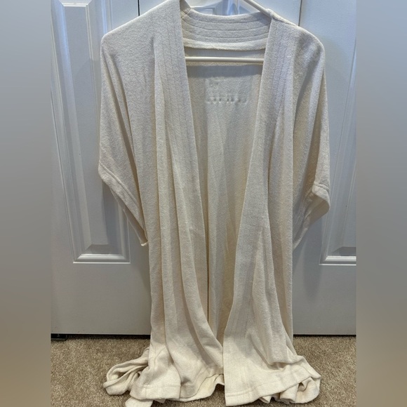 SIMON MILLER Terry Lino Kimono Belted White size Large NWT - Picture 4 of 7